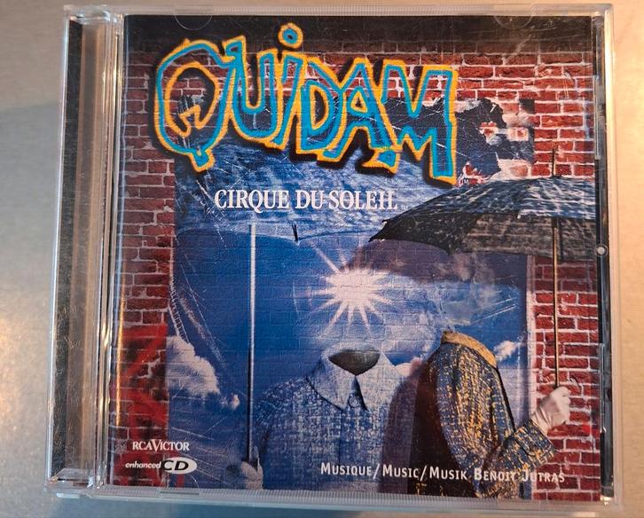 CD. Cirque du Soleil. Quidam., CD & DVD, CD | Autres CD, Utilisé, Enlèvement ou Envoi