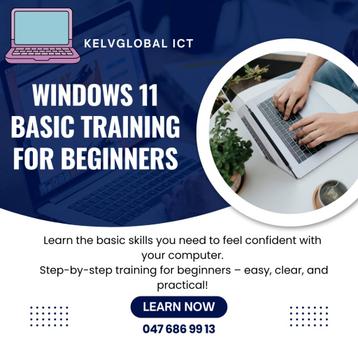 Windows 11 Basic Training for Beginners – Learn Step by Step beschikbaar voor biedingen