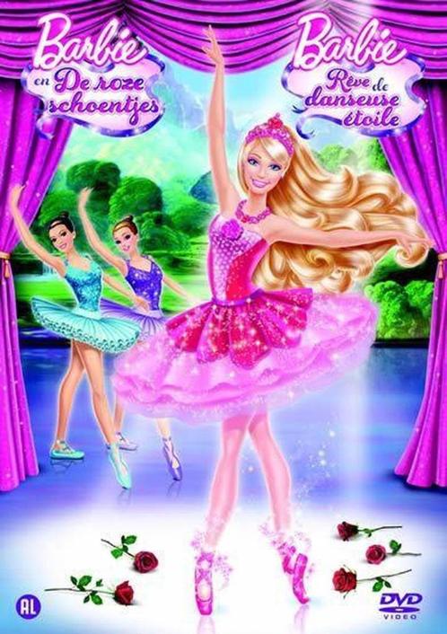 Barbie dvd - Barbie en de roze schoentjes, Cd's en Dvd's, Dvd's | Tekenfilms en Animatie, Ophalen of Verzenden