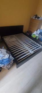 Lit Ikea Modèle MALM, Comme neuf, Enlèvement, Bois, Deux personnes