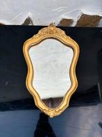 Ancien petit miroir baroque doré