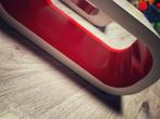 Living Meubel accesoire Gelakt Wit-Rood, Ophalen of Verzenden