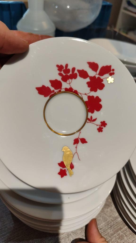 Sous tasse Sieger by Fürstenberg 16 cm (18 pieces), Antiek en Kunst, Antiek | Keramiek en Aardewerk, Ophalen