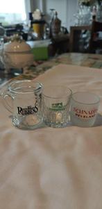 glazen genever verschillende 6 stuks, Verzamelen, Ophalen of Verzenden, Zo goed als nieuw, Borrel- of Shotglas