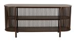 Console 2 planken mango hout donker bruin, Ophalen, Nieuw, 150 tot 200 cm, Modern