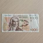 Belgisch biljet van 1000 frank, Postzegels en Munten, Bankbiljetten | België, Ophalen of Verzenden