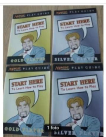 MAGIC PLAY GUIDE : 1 GOLD & 1 SILVER  VOOR 1 EURO beschikbaar voor biedingen