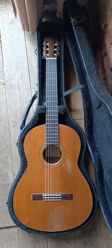 guitare classique concert Eduardo Ferrer 1968 Granada, Musique & Instruments, Enlèvement, Utilisé, Guitare classique ou espagnole