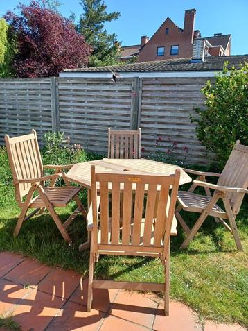 set tuinmeubelen teak beschikbaar voor biedingen