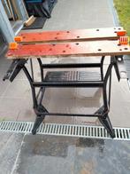BLACK&DECKER WORKMATE, Doe-het-zelf en Bouw, Ophalen, Gebruikt, Inklapbaar
