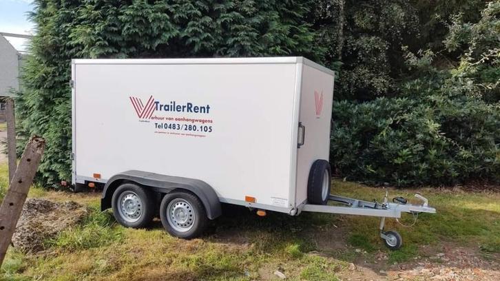 gesloten aanhangwagens, Caravanes & Camping, Caravanes & Camping Autre, Comme neuf, Enlèvement