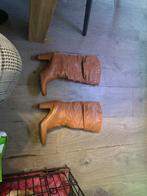Bruine hakken, Kleding | Dames, Schoenen, Ophalen, Hoge laarzen, Bruin, Gedragen