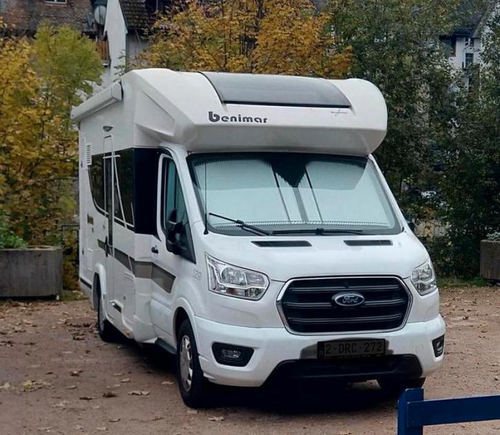 Benimar Cocoon 483, Caravans en Kamperen, Mobilhomes, Particulier, Integraal, Benimar, Ford, Automaat, Koelkast, Luifel, Ophalen