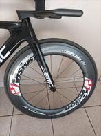 Voorwiel Vision Metron 80mm met keramische lagers, Ophalen of Verzenden, Zo goed als nieuw, Racefiets, Wiel