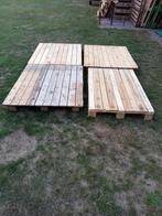 Dichte palletten, gesloten palletten, Doe-het-zelf en Bouw, Hout en Planken, Ophalen, Zo goed als nieuw, Pallet