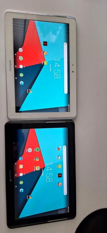 Samsung galaxy tab 2. P5110 2 stuks disponible aux enchères