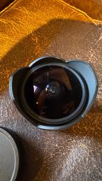 samyang fisheye lens EF mount, Ophalen of Verzenden, Zo goed als nieuw, Groothoek Fisheye-lens