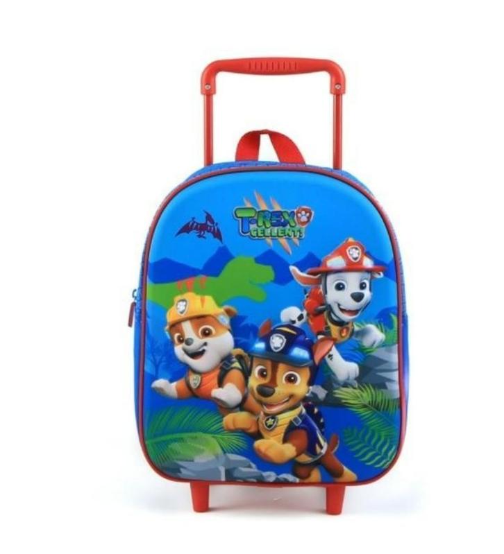 Paw Patrol Trolley Rugzak 3D - Nickelodeon, Handtassen en Accessoires, Tassen | Rugtassen, Nieuw, Overige merken, 25 tot 40 cm