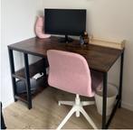 Bureau in industriële stijl, Huis en Inrichting, Ophalen, Zo goed als nieuw, Bureau