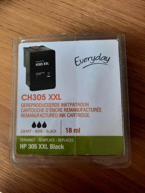 CH305 XXL inktcartridges Zwart 1 18ml, Computers en Software, Printerbenodigdheden, Zo goed als nieuw, Cartridge, Ophalen