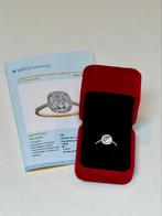 Prachtige gouden ring/ diamanten 1.79ct met HRD certificaat!, Geel, Nieuw, Ophalen of Verzenden, 17 tot 18