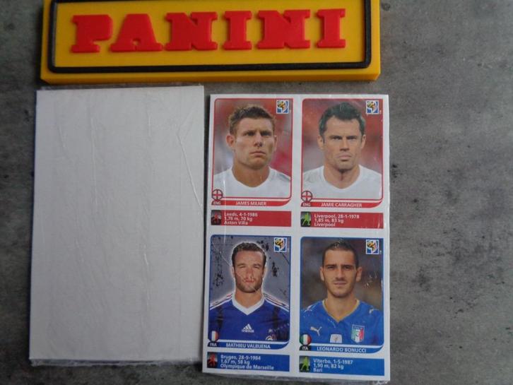 Panini voetbal stickers  update set !!!!  80X world cup 2010, Hobby en Vrije tijd, Stickers en Plaatjes, Nieuw, Verzenden