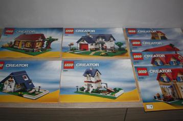 Boeken Lego Creator , sets huizen , 5766 , 5891 , 6754