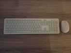 Microsoft draadloos toetsenbord, Computers en Software, Toetsenborden, Ophalen, Azerty, Zo goed als nieuw, Draadloos