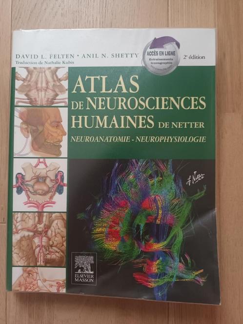 Atlas de Neurosciences Humaines - Netter, Boeken, Wetenschap, Gelezen, Overige wetenschappen, Ophalen