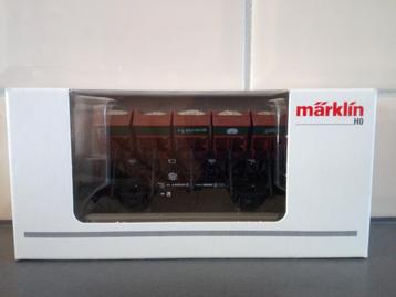 Marklin wagon à bennes basculantes « Eurotrain » Réf 46352