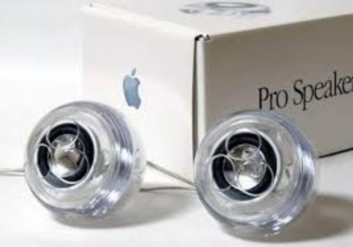 GEZOCHT ... Harman/Kardon Apple Pro Speakers, Computers en Software, Pc speakers, Zo goed als nieuw, Overige typen, Ophalen