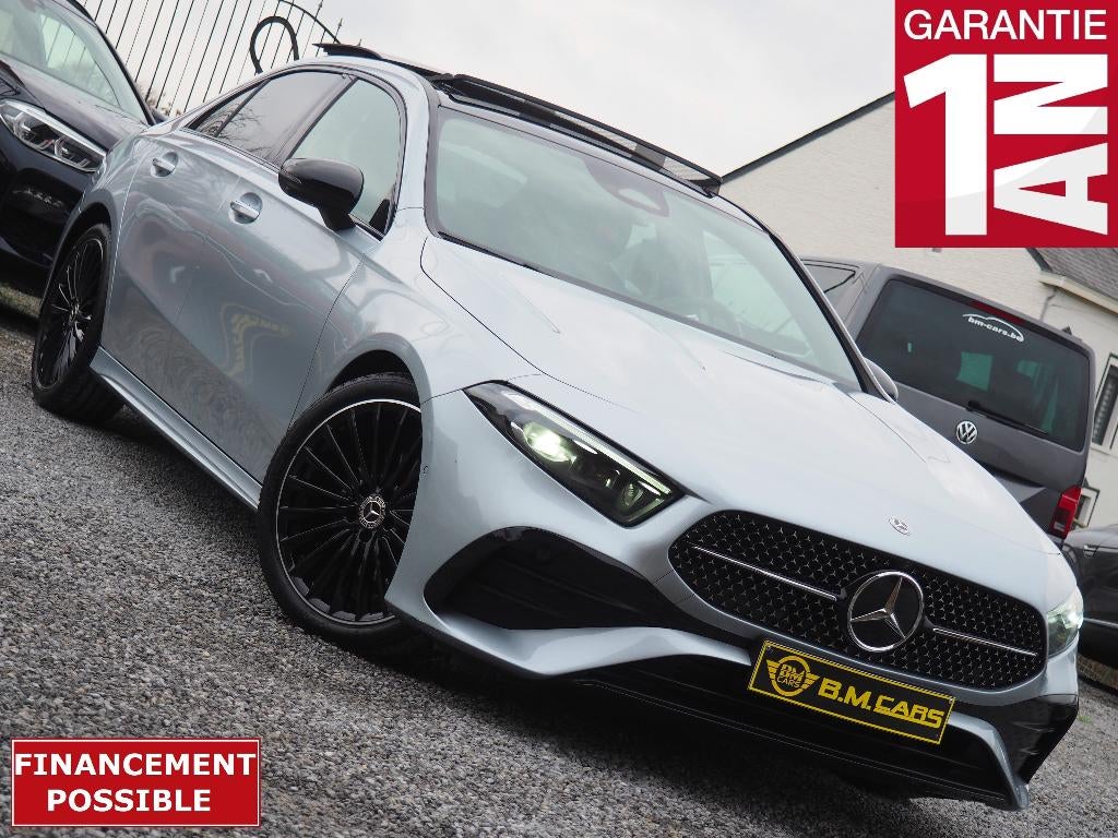 Mercedes-Benz A 180d 8G-DCT AMG-PAKKET + PACK NIGHTFULL OP, Auto's, Mercedes-Benz, Bedrijf, A-Klasse, 360° camera, ABS, Achteruitrijcamera