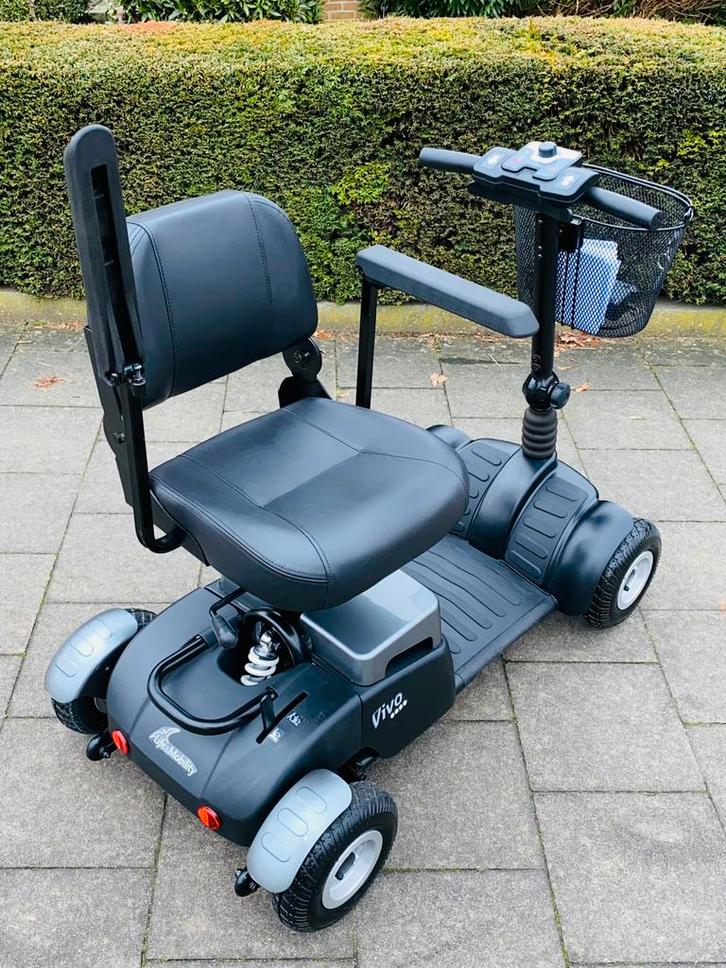 Invalide scooter Life&Mobility VIVO Opvouwbare scootmobiel, Diversen, Rolstoelen, Zo goed als nieuw, Elektrische rolstoel, Inklapbaar
