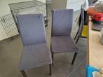 8 stoelen eetkamer (beschadigd) GRATIS, Vijf, Zes of meer stoelen, Modern, Gebruikt, Leer