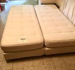 2 eenpersoonsbedden, Ophalen, Gebruikt, Eenpersoons, Beige