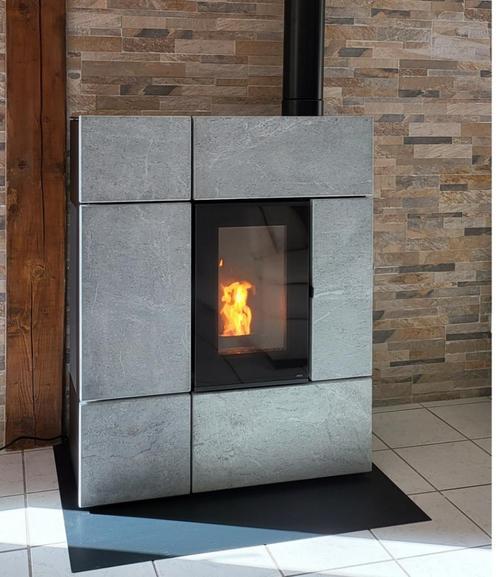 pellet kachel MCZ stream confort air 12 up, Huis en Inrichting, Kachels, Zo goed als nieuw, Vrijstaand, Pelletkachel, Overige brandstoffen