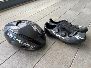 S-Works fietshelm en schoenen ltd Sagan Editie, M, Comme neuf, Specialized S-Works, Enlèvement