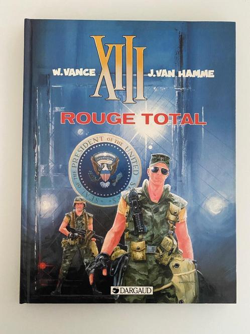 XIII Vance T 5 Rouge Total EO 1988, Livres, BD, Utilisé, Une BD, Enlèvement ou Envoi