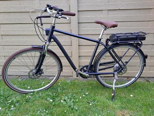 Elops 900e elektrische fiets L/XL in goede staat, Fietsen en Brommers, Elektrische fietsen, Gebruikt, Overige merken, 50 km per accu of meer