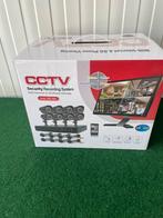 Nieuwe beveiliging camera set met 4 of 8 camera’s, Ophalen, Nieuw, Binnencamera