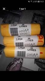 3 rouleaux sac poubelle 30L ville de liège, Enlèvement ou Envoi