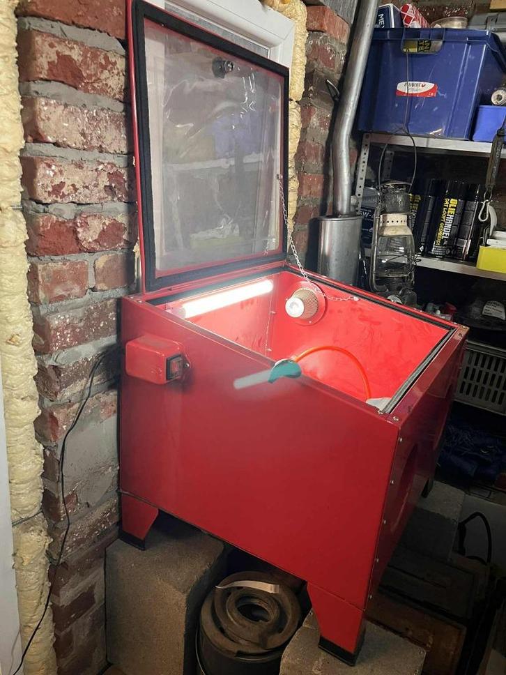 Straalcabine 90L, Doe-het-zelf en Bouw, Reinigingsmachines, Gebruikt, Overige typen, Ophalen