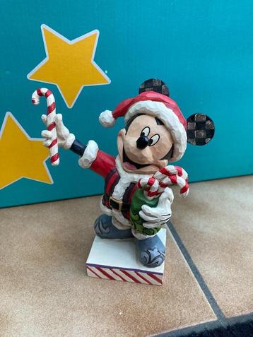 Nieuwe Disney traditions Mickey Mouse ' Peppermint Surprise, Enlèvement ou Envoi, Mickey Mouse, Neuf, Statue ou Figurine