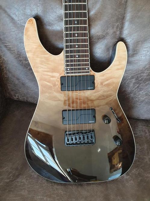 ESP LTD M-1007HT Black Fade, Muziek en Instrumenten, Snaarinstrumenten | Gitaren | Elektrisch, Zo goed als nieuw, Solid body, Ophalen