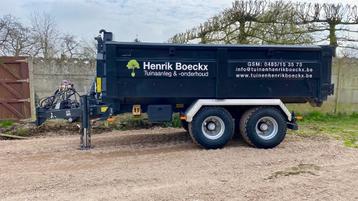 Over te nemen: PRONAR Containerchassis T185 + 2 containers – beschikbaar voor biedingen