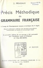 Précis méthodique de grammaire Française de J. Houziaux 1959, Ophalen of Verzenden