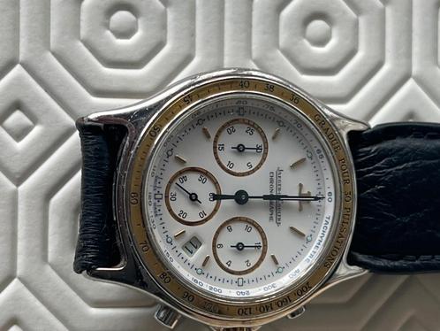 Jaeger Le Coultre chronograaf moet worden gerepareerd, Handtassen en Accessoires, Horloges | Heren, Gebruikt, Polshorloge, Goud