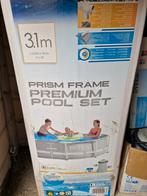 Intex Prism frame rond zwembad 305cmx76cm, Rond, Gebruikt, Ophalen of Verzenden, Opzetzwembad