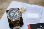 New Gamages race roze herenhorloge, Handtassen en Accessoires, Horloges | Heren, Staal, Polshorloge, Nieuw, Goud