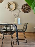 Set van 10 st Knoll Bertoia Side Chairs, Huis en Inrichting, Ophalen, Zwart, Vintage, Zo goed als nieuw